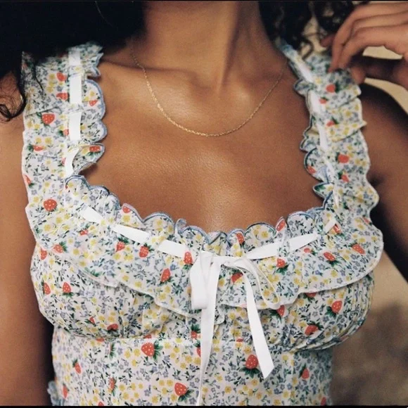 FOR LOVE & LEMONS Strawberry Kiss Dress - Picture 9 of 16